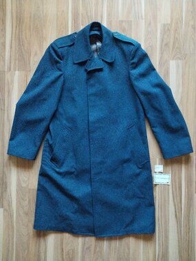Canadian Air Force Service Dress All Weather Wool Coat Size 6436 Small XShort